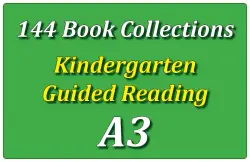 144B-Kindergarten Collection: Guided Reading Level A Set 3